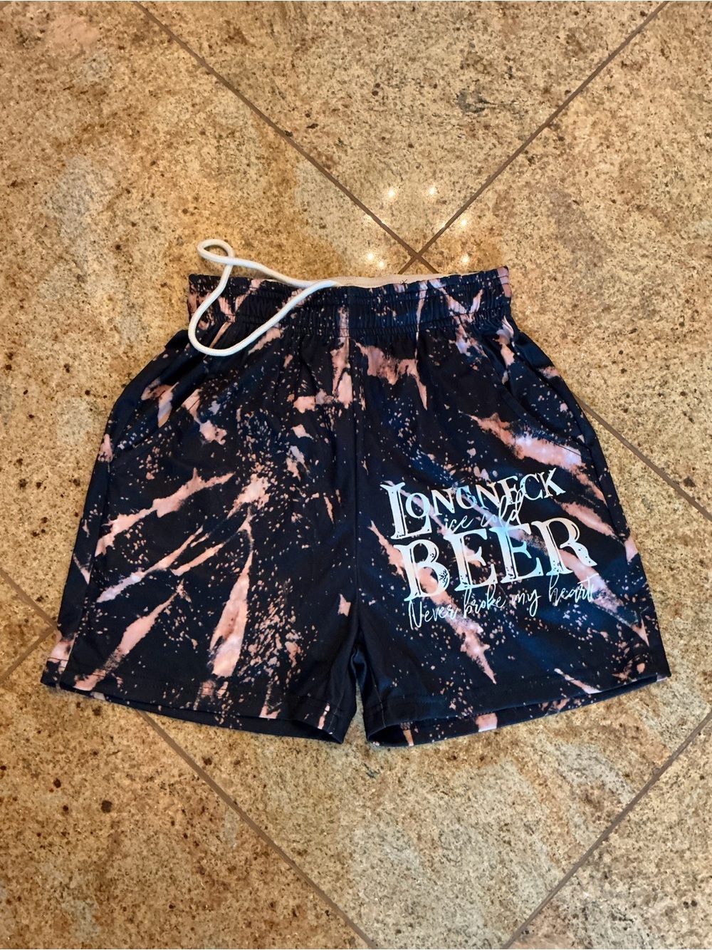 Drawstring Beer Drinking Shorts  Athletic Shorts